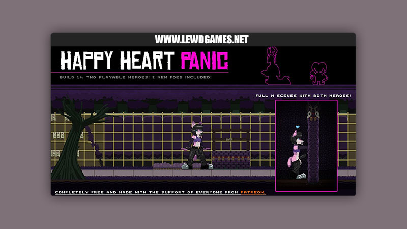 Happy heart hell. Happy heart panic build. Happy heart panic doggie bones. Happy heart panic. Happy heart panic patreon.