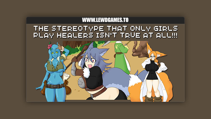 The stereotype that only girls play healers isn’t true at all!!! Headpat