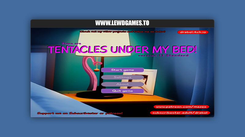 There are tentacles under my bed! Drabel