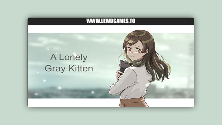 A Lonely Gray Kitten fujikino