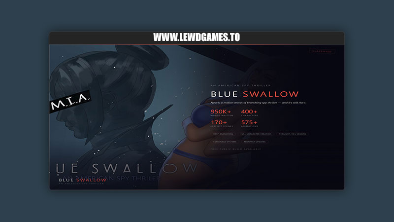 Blue Swallow Blue Swallow