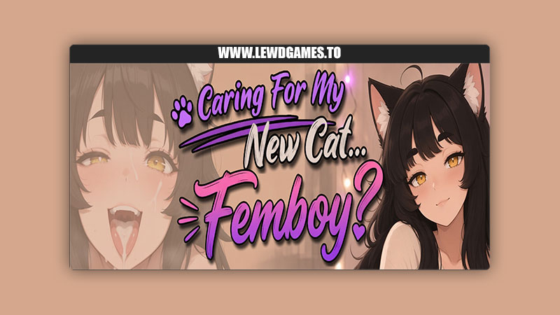 Caring for my new cat...Femboy Atomic Garlic