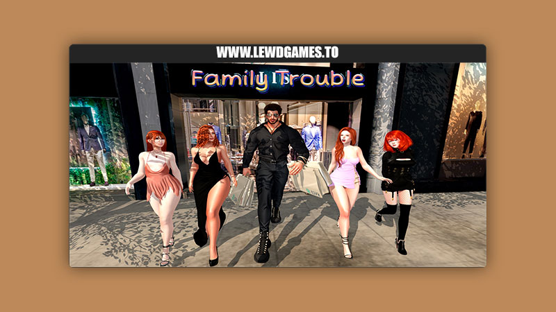 Family Trouble Goth Girl Games