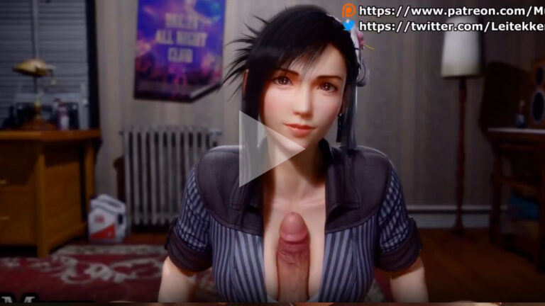 Final Fantasy — Tifa Lockhart Giving Tits Fuck