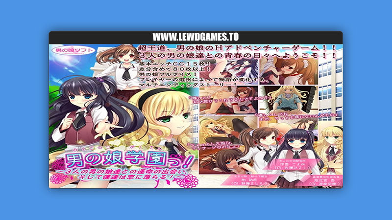 Otokonoko Academy! ~My Fateful Encounter with Three Otokonoko, and the Love That Followed~ Otoko no Ko Soft