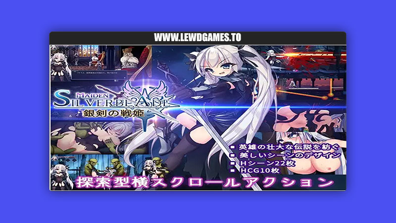 Silver Blade Maiden Gekka Kobo