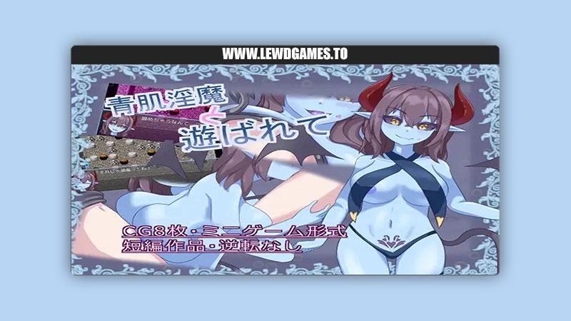 Toyed With by a Blue-Skinned Succubus Sakuripsu